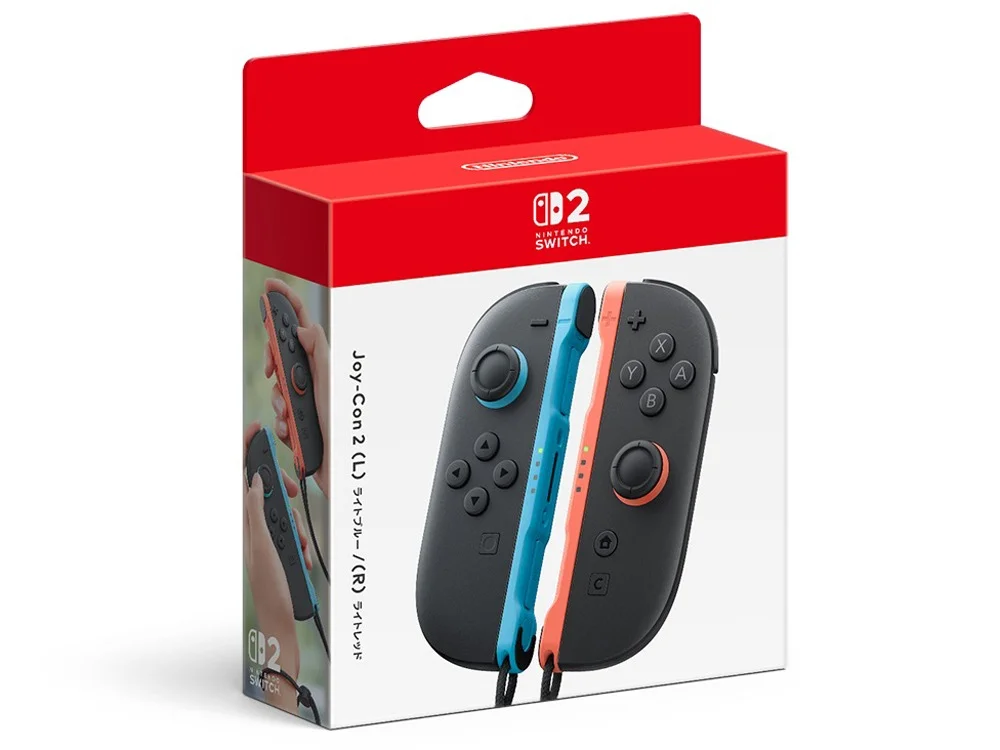 Joy-Con 2 (L)/(R) BEE-A-JAAAA ライトブルー/ライトレッド